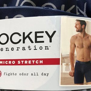 NIB Jockey Generation Long Leg Boxer Brief 3